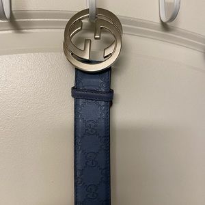 Baby Blue Gucci Belt!